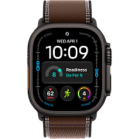 Умные часы Apple Watch Ultra 4 49mm (Black Titanium Dark Umber Trail Loop S/M)